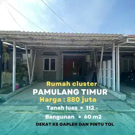 DIJUAL CEPAT RUMAH SIAP HUNI DI PAMULANG TIMUR DEKAT PINTU TOL GAPLEK