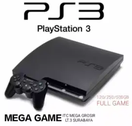 PS3 SLIM 120/500GB FULL GAME PROMO HOLIDAY