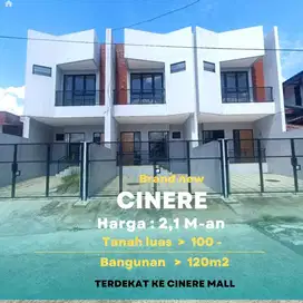 DIJUAL CEPAT RUMAH BARU DI CINERE MODERN TROPIS
