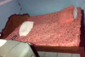 Dipan Kayu Jati Tempat Tidur Vintage Jadul