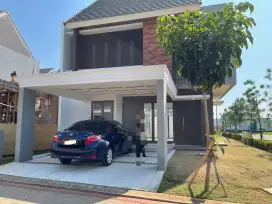 Rumah dua lantai di cimanggis golf view siap huni