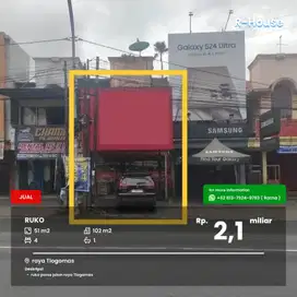 Ruko lokasi strategis poros jalan raya Tlogomas
