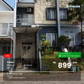 Rumah 2 lantai The Oz Tidar dijual murah butuh cepat laku