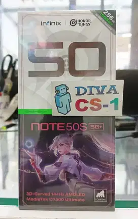 New Infinix Note 50S 5G+ Curved 144Hz FHD+ Ram 8Gb 256Gb Dimensity7300