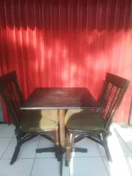 Seth kursi meja x resto