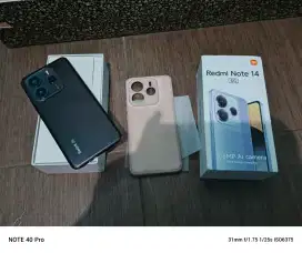 Redmi Note 14 5G ram 12 internal 512 fulset mulus ori