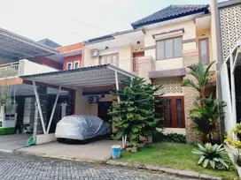 Rumah Mewah 2 Lt Semi Furnish Kawasan Cluster Premium Gentan