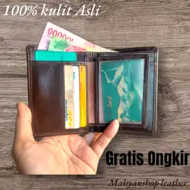 Cod Dompet kulit Asli pria 3/4
