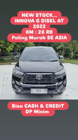 Toyota Kijang Innova Reborn G Disel at 2022