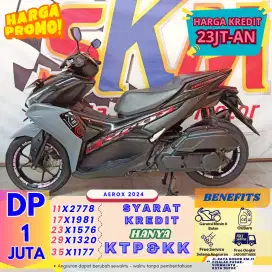DP 1JT CICILAN 35RB/HARI YAMAHA AEROX 2024