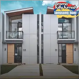 Rumah Siap Huni Cendana Spark Type 1 Hook, Free Furnished