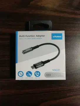 SPLITTER AUDIO VIVAN TO TYPE C GARANSI 1 TAHUN