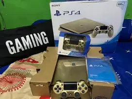 PS4 slim limited edition gold H3N hdd 500gb