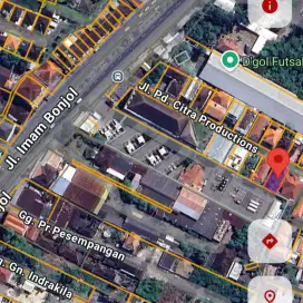 Tanah 2are lingk perum elit pondok citra dekat raya imam bonjol jl5mtr
