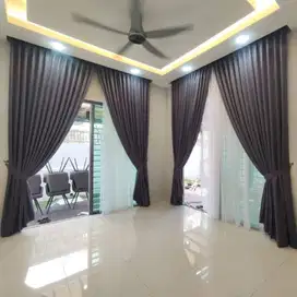 Beli Gorden Blackout Pasang Skat Klinik Hordeng Pintu Gordyn Vitrase