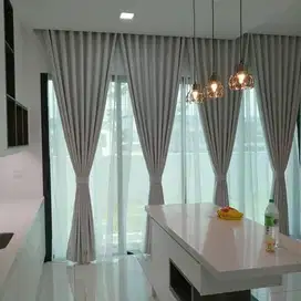 Supplier Gorden Blackout Pasang Skat Klinik Hordeng Gordyn Vitrase
