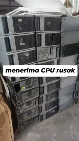 MENERIMA CPU Rusak