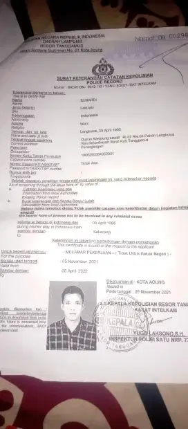 Mencari perkerjan modal SIM A