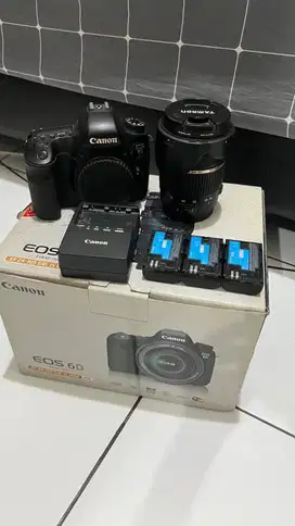 Jual canon 6d wifi + lensa tamron 28-75
