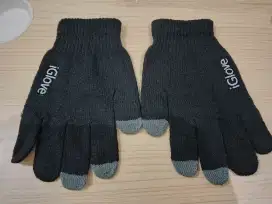Sarung Tangan Merk Iglove Touch Screen HP Android Bahan Katun Allsize