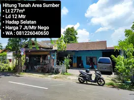 Jiual Tanah Area Sumber, Dekat Rumah Pak Jokowi, Siap Bangun