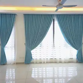 Cod Gorden Blackout Pasang Skat Klinik Hordeng Pintu Gordyn Vitrase