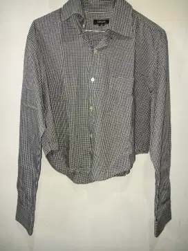 KEMEJA KOTAK CROP