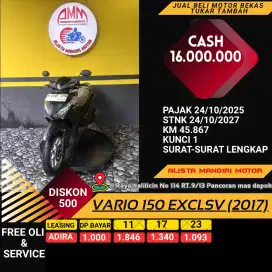 DP 1 Juta ! HONDA VARIO 150 EXCLSV 2017