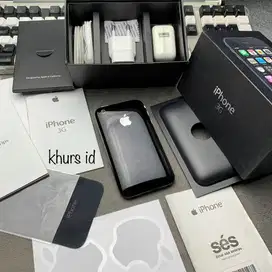 iphone 3g black 8gb ibox fullset - very rare apple collection
