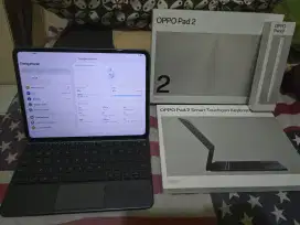 OPPO PAD 2 WFI ONLI

RAM 8 
ROM 256
NO KENDALA
 KEYBOARD DAN STYLUS