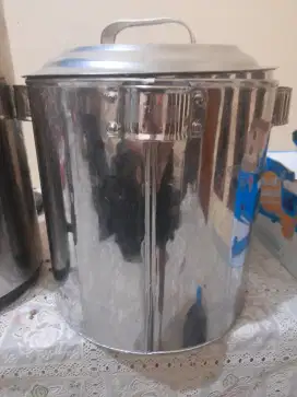 Dandang/Panci Besar Stainless – Bekas Pakai 3x, Cuma 50rb