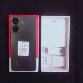 Redmi 13c ram 8/256gb warna biru ._