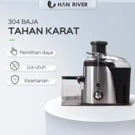 (SECOND) HAN RIVER slow Juicer Multifungsi HRPBJ01-01 300ML