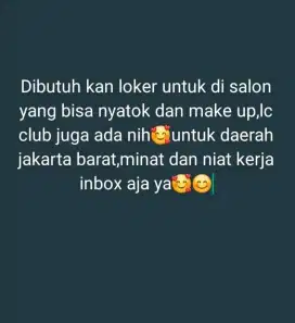 Loker LC dan terapis spa