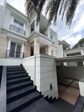 rumah full furnished di pondok indah dekat golf