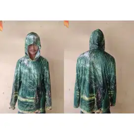 Kaos hoddie camouflase bagus hunting outdoor