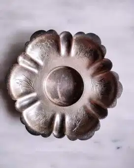 Tempat lilin peranakan oriental jadul antik vintage kuno