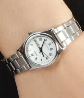 Jam tangan Casio original angka Romawi tanggal dan hari aktif.no minus