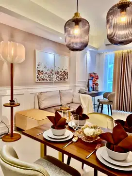 DISEWAKAN APARTEMEN BENSON 2 BEDROOM FURNISH MEWAH LANTAI 5 PAKUWON