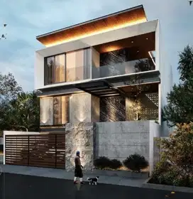 DIJUAL RUMAH SOMERSET CITRALAND 3 LANTAI KONSEP VILLA MEWAH BARU GRESS