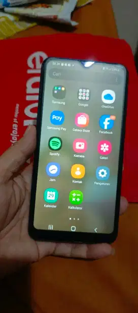 Samsung A10 Biru