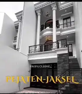 Dijual Rumah Mewah Eropa Classic di Pejaten Barat Jakarta Selatan
