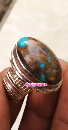 Batu Pirus Persia Biru lawasan-Pirus Persia Biru mosfor cadas merah