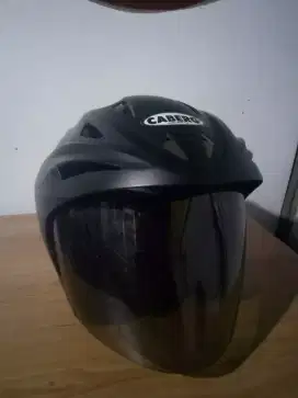 Half Face Helmet, Merk CABERG-Black