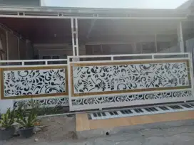Pagar cating laser