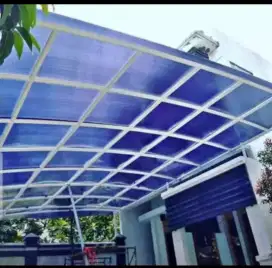 Kanopi atap polikarbonat