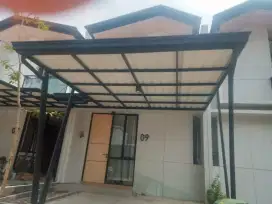 Kanopi atap alderon rangka holo galpanis