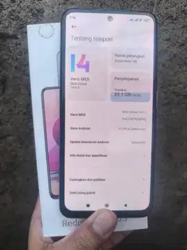 Jual Redmi Note 10S 8/128 GB Fullset Garansi Resmi