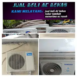 Terima ac bekas rusak