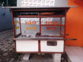Jual rugi gerobak bekas bubur ayam